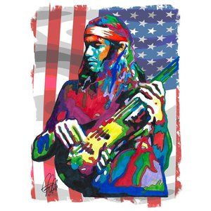 Jaco Pastorius Bass Guitar Jazz Music Poster Print Wall Art 18x24